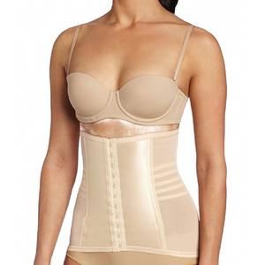 NEW RAGO shapette powermesh cincher plus shapewear in beige